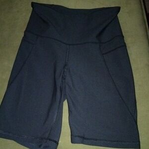 Old Navy Black High-Waist Bike Shorts